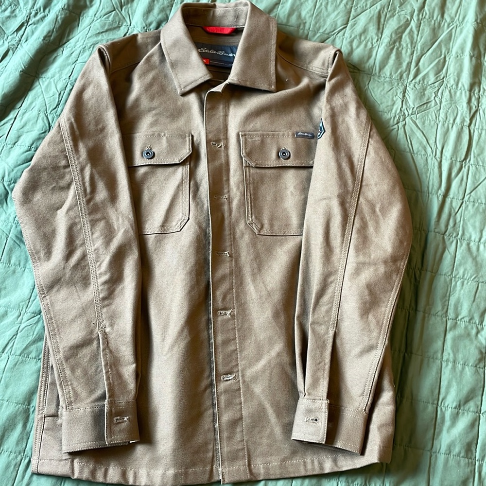 Eddie Bauer Mountain Ops Mens Shirt Jacket Medium